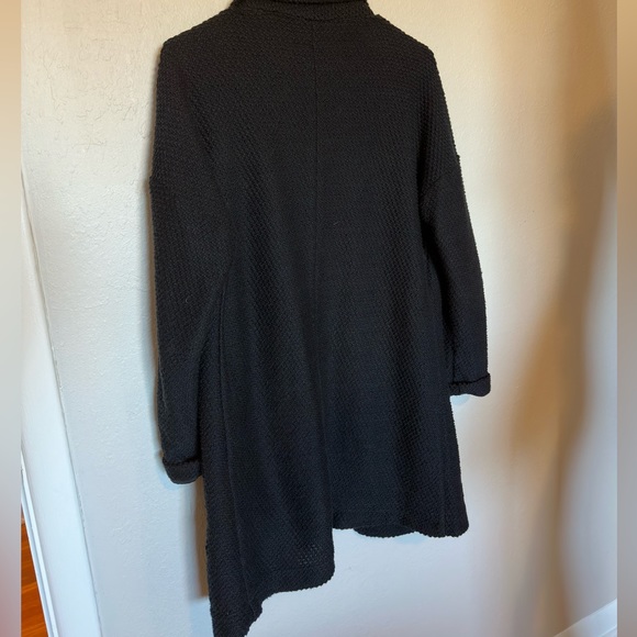 Marine Layer Birdseye Long Cardigan Coat - Picture 6 of 7